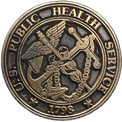 Medal - U.S.P.H.S. Commissioned Corps back