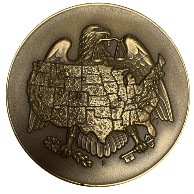 Medal - United States Mint, Philadelphia ND back
