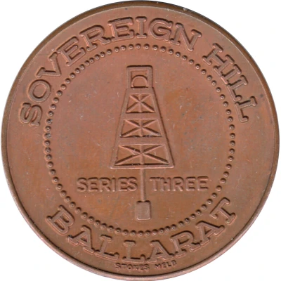 Medal - VIC - Sovereign Hill - Southward & Sumpton (Tourist Souvenir) ND front