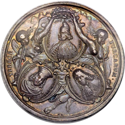 Medal - Venice - Francesco Morosini Victory over the Turks front