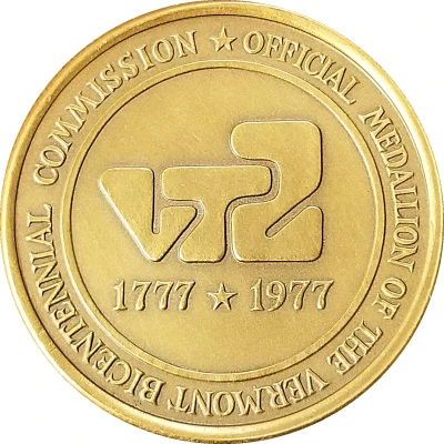 Medal - Vermont Bicentennial small version front