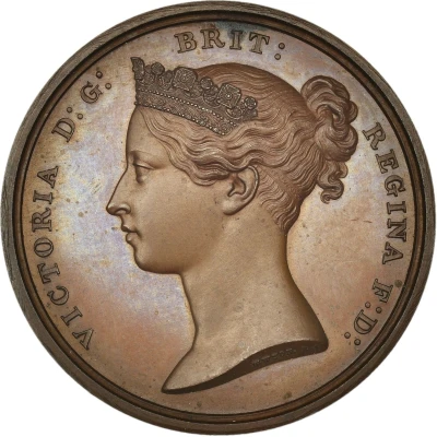 Medal - Victoria African & Canadian Chiefs’ Peace Medal front