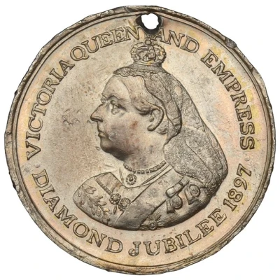 Medal - Victoria Diamond Jubilee; Ilkley front