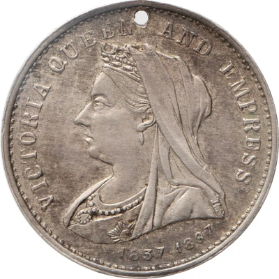 Medal - Victoria Diamond Jubilee front