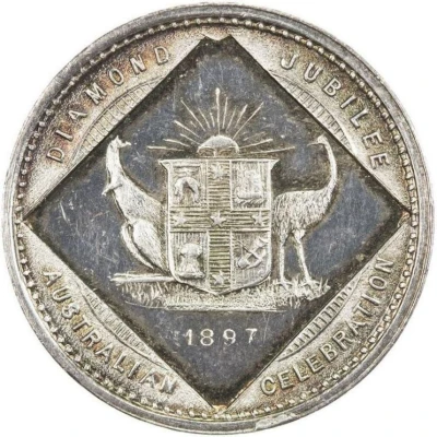 Medal - Victoria Diamond Jubilee back