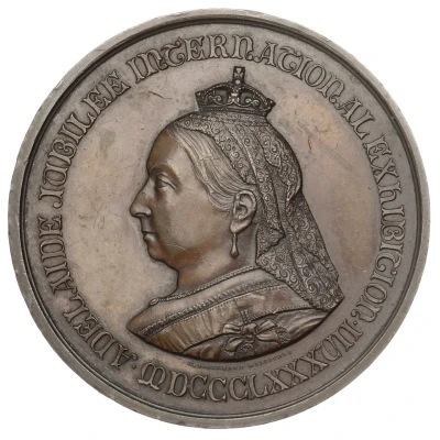 Medal - Victoria For Services - Adelaide Jubilee front