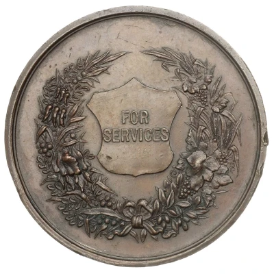 Medal - Victoria For Services - Adelaide Jubilee back