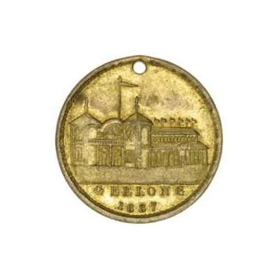 Medal - Victoria Geelong Jubilee Juvenile & Industrial Exhibition front