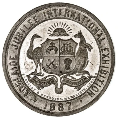 Medal - Victoria Golden Jubilee; Adelaide back