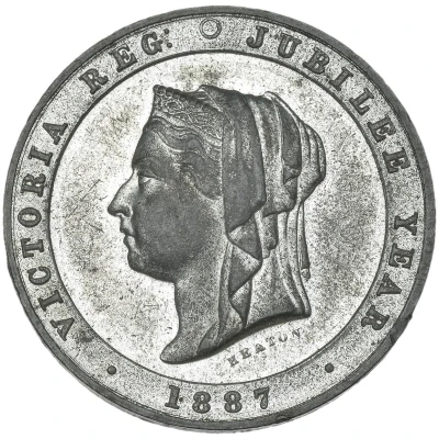 Medal - Victoria Golden Jubilee; Dover front