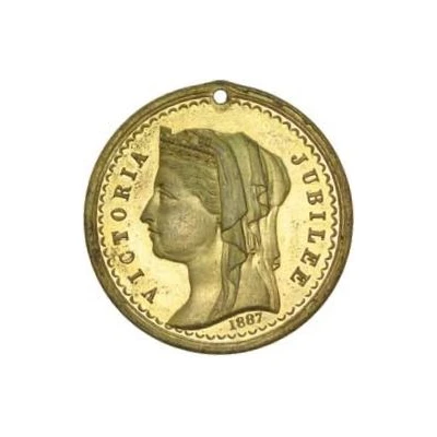 Medal - Victoria Golden Jubilee; Perth front