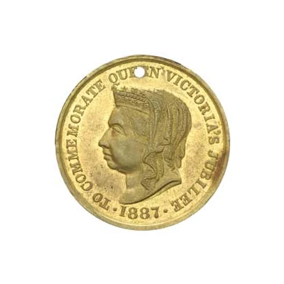 Medal - Victoria Golden Jubilee; Savings Bank Ballaarat front