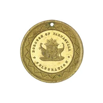 Medal - Victoria Golden Jubilee; Tarnagulla back