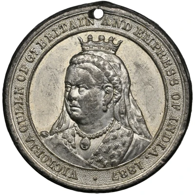 Medal - Victoria Golden Jubilee front