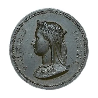 Medal - Victoria Industrial Exhibition front