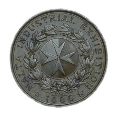 Medal - Victoria Industrial Exhibition back