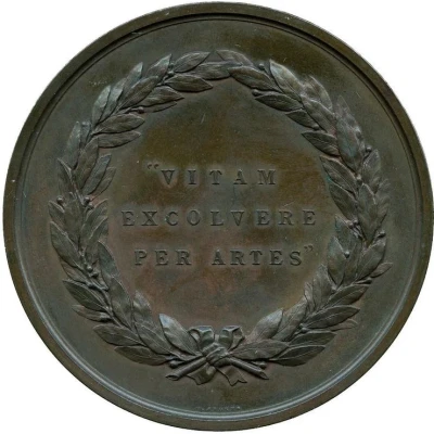 Medal - Victoria International Exhibition; bronze back