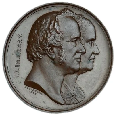 Medal - Victoria John Edward and Marie Emma Gray front