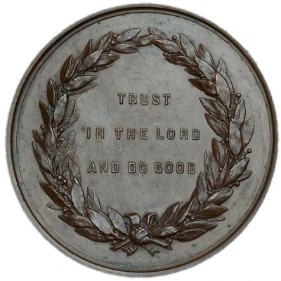 Medal - Victoria John Edward and Marie Emma Gray back