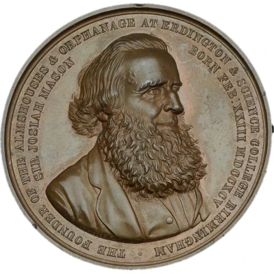 Medal - Victoria Mason Science College front