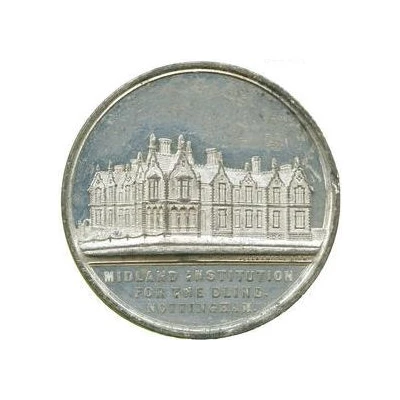 Medal - Victoria Midland Institution front