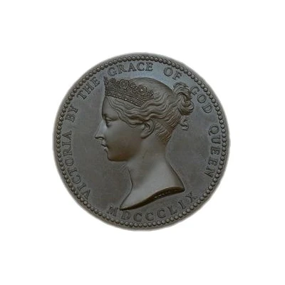 Medal - Victoria National Prize in Science; bronze front