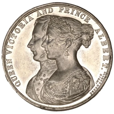 Medal - Victoria Royal Exchange; Allen & Moore, 38mm front
