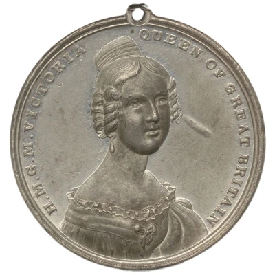 Medal - Victoria Visit to London front
