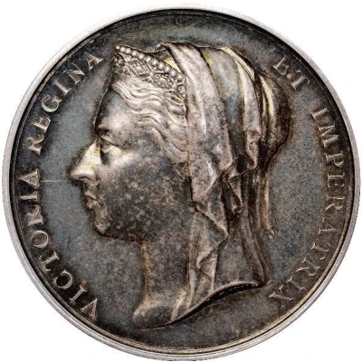Medal - Victoria Visit to Royal Mint front