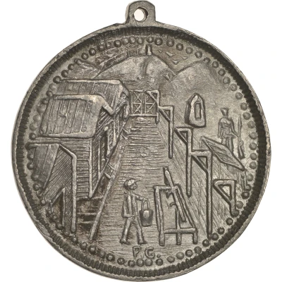 Medal View of Knockaloe Internment Camp ND front