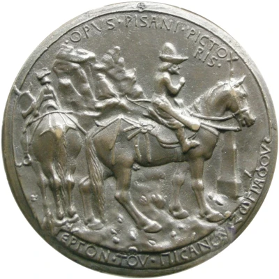 Medal - Visit of Emperor John VIII Palaiologos ND back