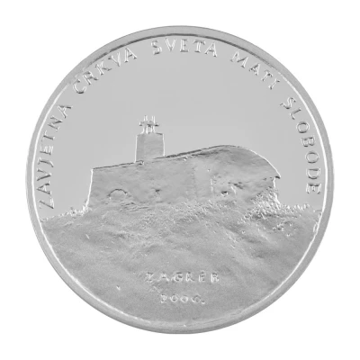 Medal - Votive church of the Holy Mother of Liberty Silver front