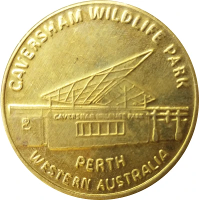 Medal - WA - Caversham Wildlife Park Perth (Tourist Souvenir) ND front