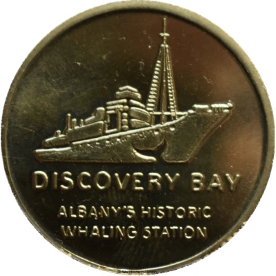 Medal - WA - Discovery Bay (Tourist Souvenir) ND front