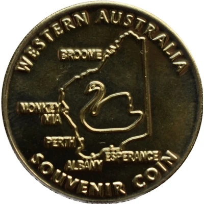 Medal - WA - Discovery Bay (Tourist Souvenir) ND back