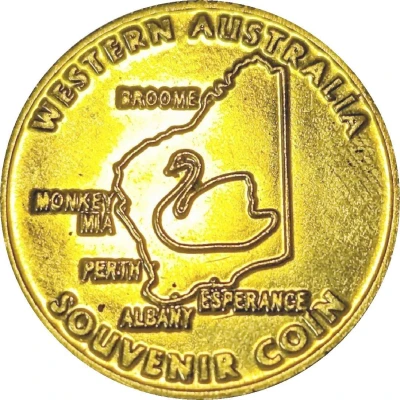 Medal - WA - Experience Esperance (Tourist Souvenir) ND back