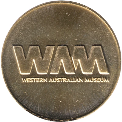 Medal - WA - Maritime Museum (Tourist Souvenir) ND back