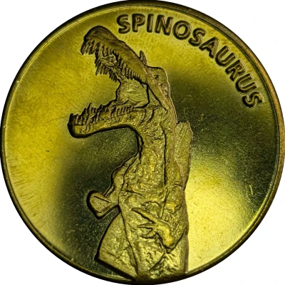 Medal - WA - Museum; Spinosaurus (Tourist Souvenir) ND front