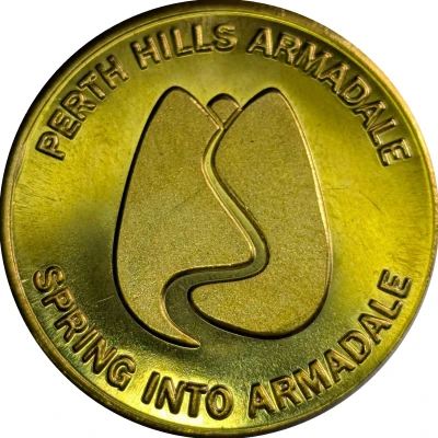 Medal - WA - Perth Hills - Spring into Armadale (Tourist Souvenir) ND front