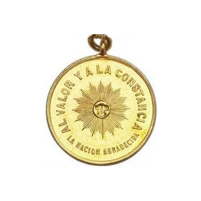 Medal - War of the Triple Alliance ND front