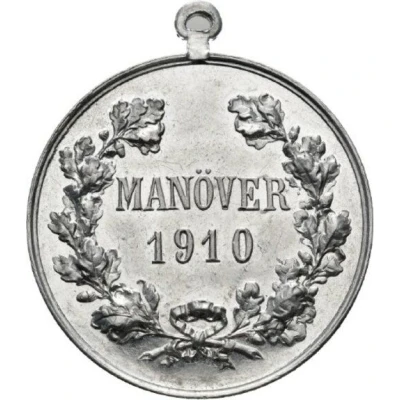 Medal - Wilhelm II - War Game exercise back
