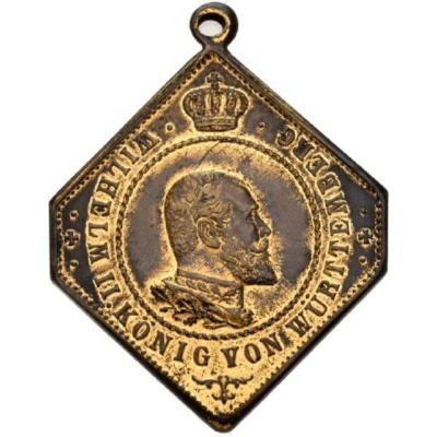Medal - Wilhelm II - War Game exercise front