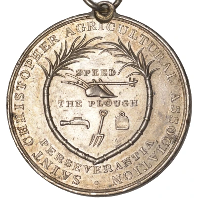 Medal - William IV Saint Christopher Agricultural Association front