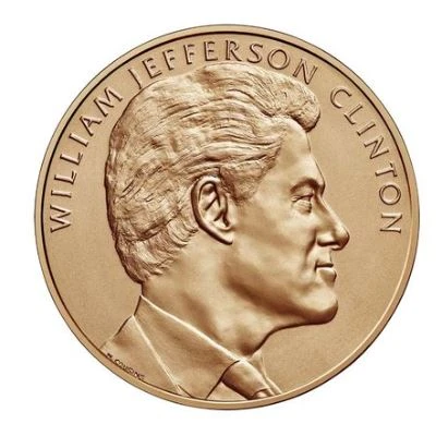 Medal - William J. Clinton (Second Term) ND front