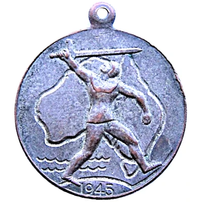 Medal - World War II - Victory Celebrations Event Souvenir front