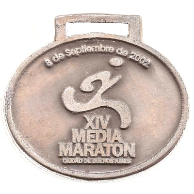 Medal - XIV Media Maratón front