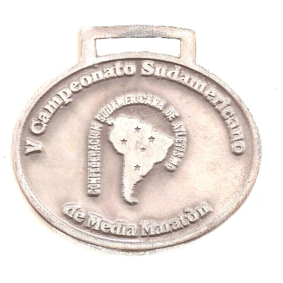 Medal - XIV Media Maratón back