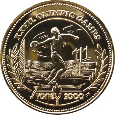 Medal - XXVII Olympic Games Sydney Event Souvenir front