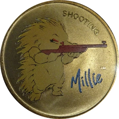 Medal - XXVII Olympic Games Sydney Millie - Shooting back