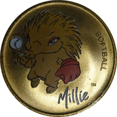 Medal - XXVII Olympic Games Sydney Millie - Softball back